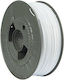 Powerton Filament pentru imprimante 3D ABS 1.75mm Alb 1kg