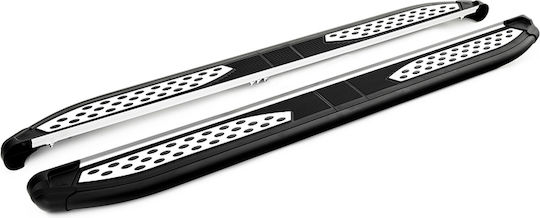Turtle Plus Schwarze Seitenschritte Für Toyota Hilux Revo Viii 4dr Double Cab