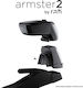 C06196a/rt Цялостен Подлакътник Armster 2 Фолксваген Нагоре 2012+ Отделим Джоб Пластмаса Изкуствена Кожа Черен Цвят Адаптер За Монтаж Rati 1 Комплект V01576/rt + V01563/rt