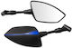 A-pro Motorradspiegel Tacho Sr4862 Blau