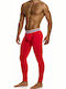 Modus Vivendi 30561 Red Mens Sports Leggings Long Red