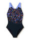 Speedo Splashback Детски бански Цял Лилав
