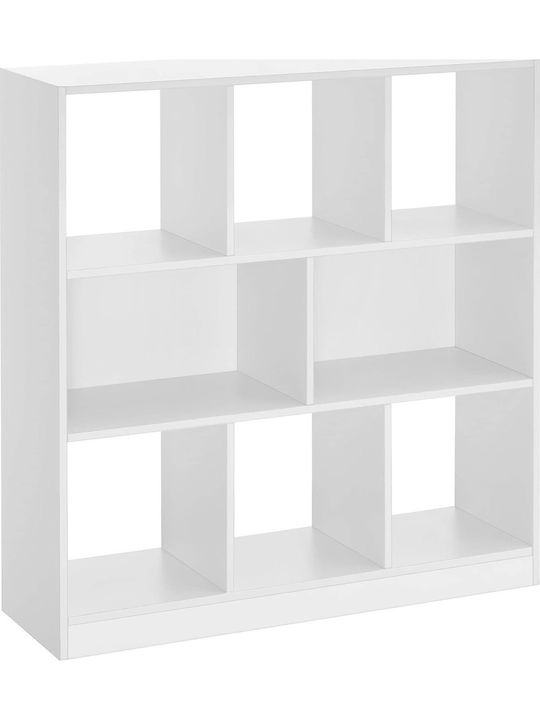 Bücherregal Weiß 97.5x30x100cm
