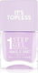 Nails Inc Topless Гланц Подредба Лакове За Нокти Бързо Съхнещо Hailey 14ml