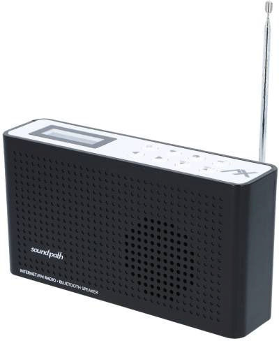 LTC Audio LXRAD01 Portable Radio with Bluetooth Black