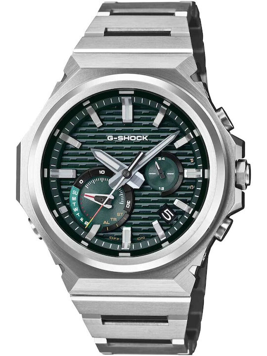 Casio Men's Chronograph Solar Watch with Silver...