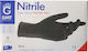 GMT Super Gloves Nitrile Gloves Powder Free in Black Color 100 Pieces