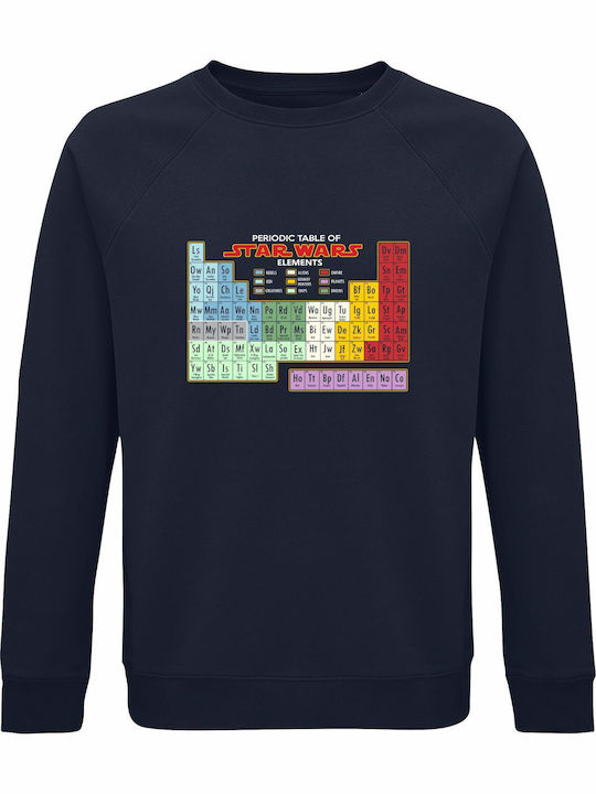 Bio-Baumwolle Unisex Sweatshirt Periodensystem ...