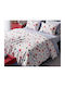 MayHome MayHome Set Steppdecken Einzel 160x240cm Weiß