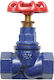 Cast Iron 1/2" Ff Passage Valve Internal Thread Sanitary Installations