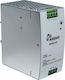 Inter-Tech DIN Rail Power Supply with 24V Output and 240W Power