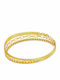 Charmy Damentrailing Armband Kette aus Stahl Vergoldet 16cm