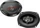 JVC Autolautsprecher Set Koaxial 6x9 Zoll mit 90W RMS (4 Weg)
