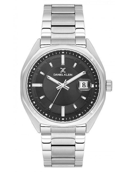 Daniel Klein Women's Watch 42.5mm Battery with Silver Stainless Steel Bracelet