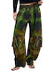 Damen Stoffhose Grün