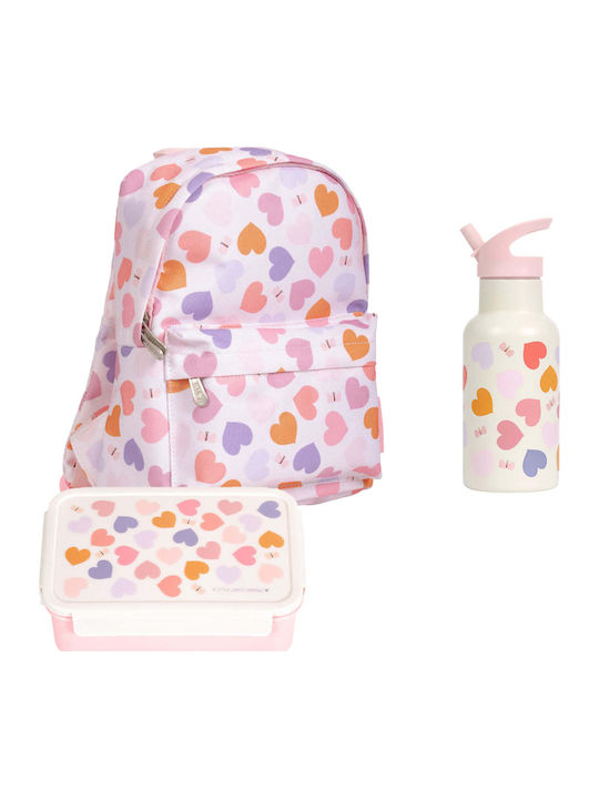 A Little Lovely Company School Set Beige