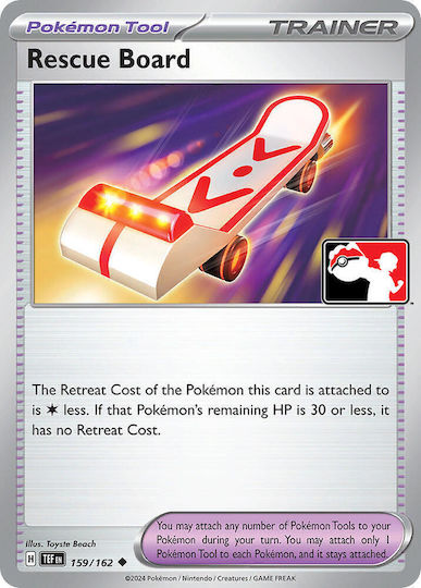 Pokemon Rescue Board-159/162 Единична карта