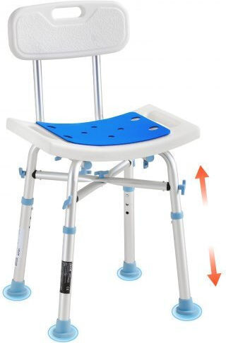 Vevor Toilet Chair with Backrest LYYBKZDKDGDLZJ2UX001V0