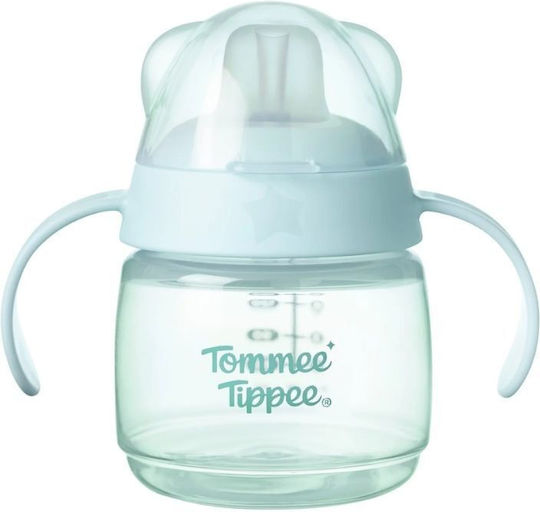 Tommee Tippee Образователно Биберон Силиконов с Дръжки Син за 4m+ 150ml