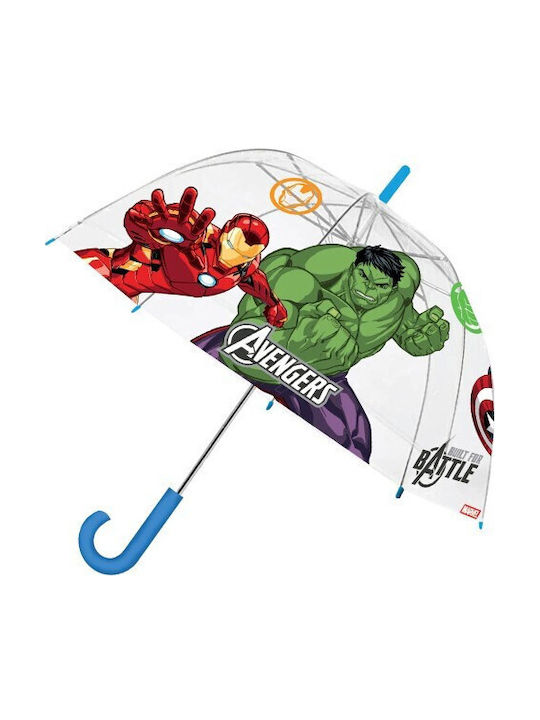 Marvel Παιδική Ομπρέλα Μπαστούνι Πολύχρωμη με Διάμετρο 38εκ.