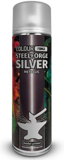 Forge Modellbau-Farben Spray Steelforge Silber 500ml