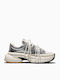 Damen Sneakers Silber