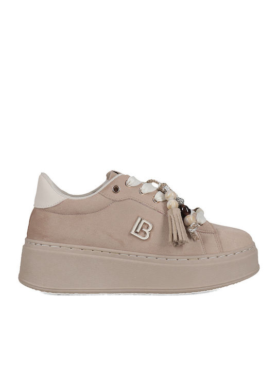 Women's Flatforms Sneakers Beige