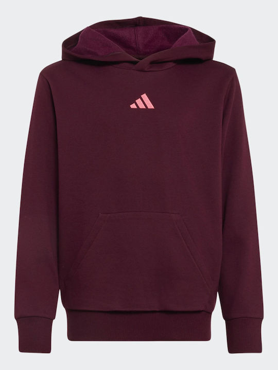 adidas Παιδικό Φούτερ με Κουκούλα και Τσέπες Bo...