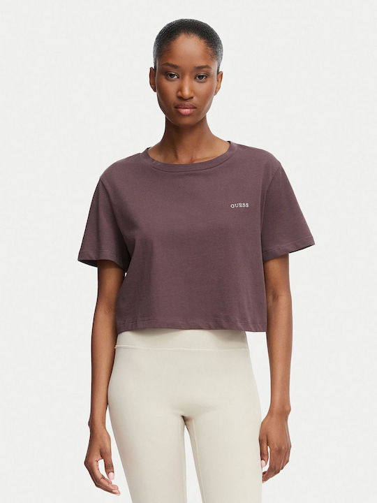 Guess Guess Damen T-Shirt Kirschenbraun