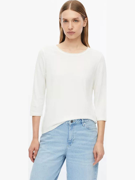 s.Oliver Damen T-shirt Weiß