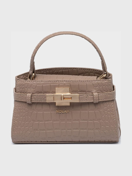 Women's Satchel Bag Taupe