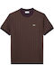 T-shirt Καφέ