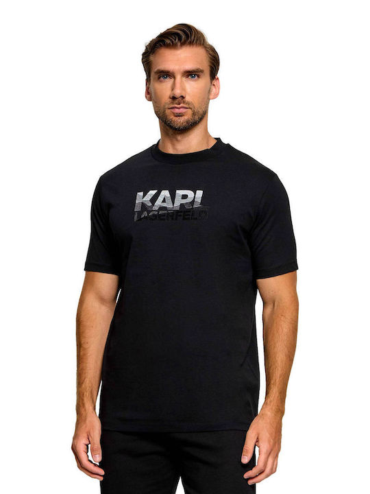 Karl Lagerfeld Crewneck T-shirt Black
