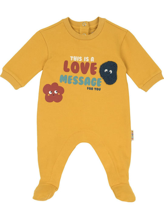 Chicco Gelber Baby-Strampler