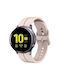 Samsung Galaxy Watch Active 2 44mm 20mm Loop Silicone Watch Band Pink