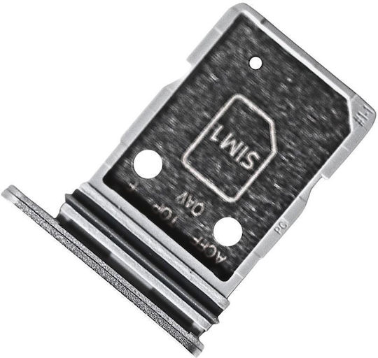 Handy SIM/SD-Kartenhalter Samsung A366 Galaxy A36 5G Weiß Original
