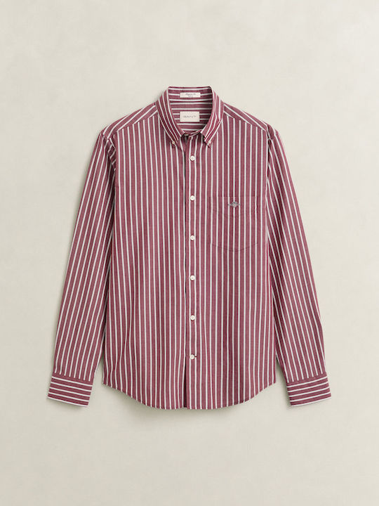 Gant Long Sleeve Shirt in Regular Fit Striped S...