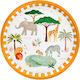 Safari Paper Dinner Plates 6 Pieces