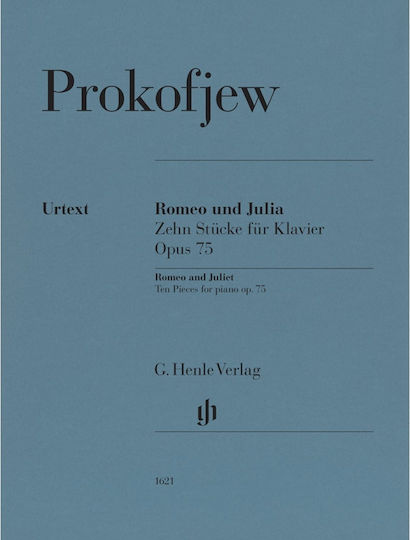 G Henle Verlag Sergei Prokofiev Romeo Juliet Ten Pieces Piano Op 75