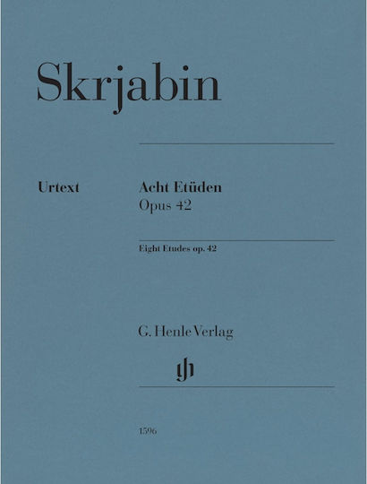 Legend Alexander Scriabin Eight Etudes Op 42