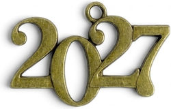Декоративен Метален 2027 Anti-brass 10 Бройки 1.4x1см Талисмани Коледни Изработки Декоративен Метален 2027 Anti-brass 10 Бройки 1.4x1см Талисмани Коледни Изработки