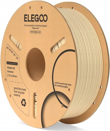 Elegoo PLA Филаменти за 3D Принтери 1.75mm 1.75mm 1kg Бежов 1kg
