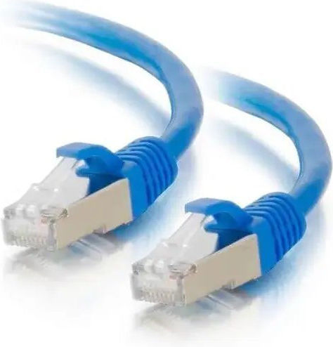 3M S/FTP Cat.6a (Gigabit) Мрежов Кабел Ethernet 3м Син