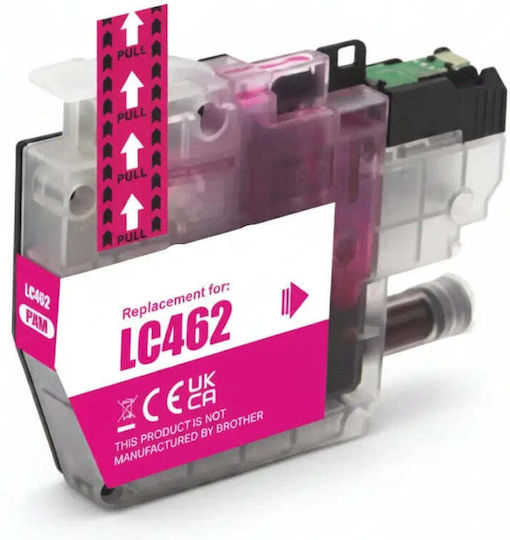 Cerneală Compatibilă Pentru Imprimantă InkJet Brother LC-462 Magenta 1 Bucată