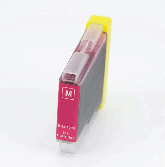 Cerneală Compatibilă Pentru Imprimanta InkJet Brother LC-1000 M Magenta 1 Bucată