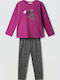Kids Clothing Set with Leggings Winter 2 Pieces Fuchsia