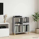 vidaXL Hi-Fi Möbel Grau 39.5x82x82.5cm