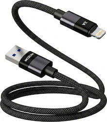 Moxom USB-A to Lightning 1m (022484-Black)