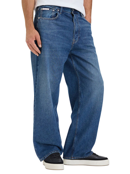 Calvin Klein Men's Jeans Pants Loose Baggy Fit Blue LV04RH746G F0G