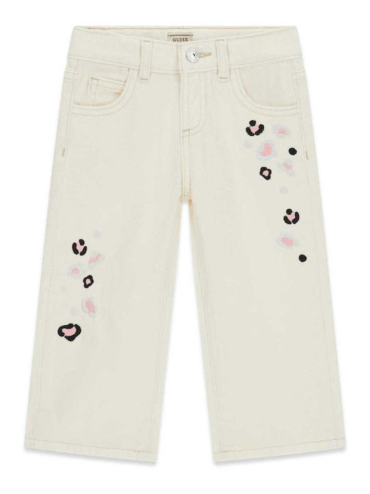 Guess Kids' Beige Jeans Trousers